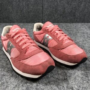 Saucony Jazz Original Shoes Womens Size 10 Pink Suede Nylon Retro S1866-273